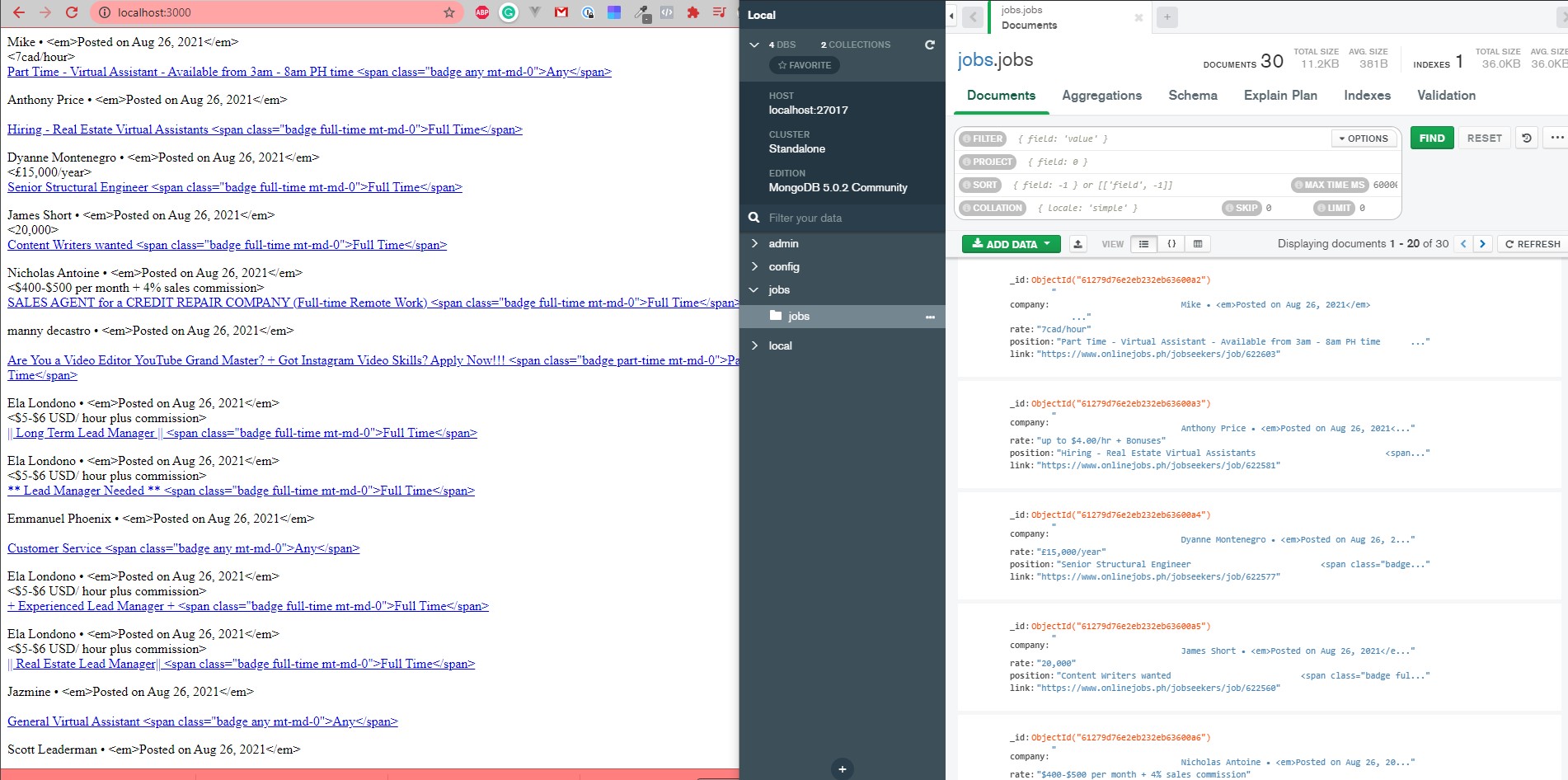 Node Scraper
